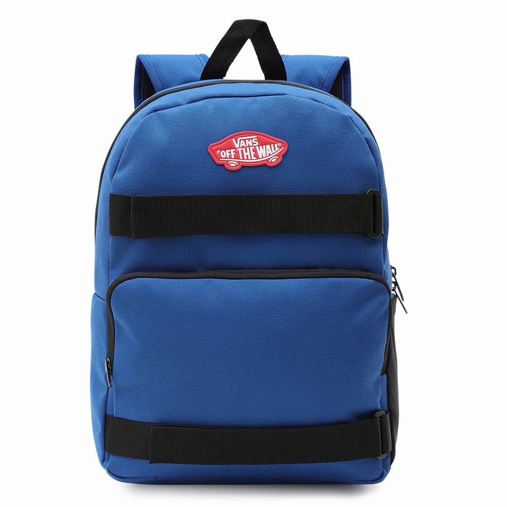 Kids\' Vans OTW Skatepack Backpacks Blue | USA36782