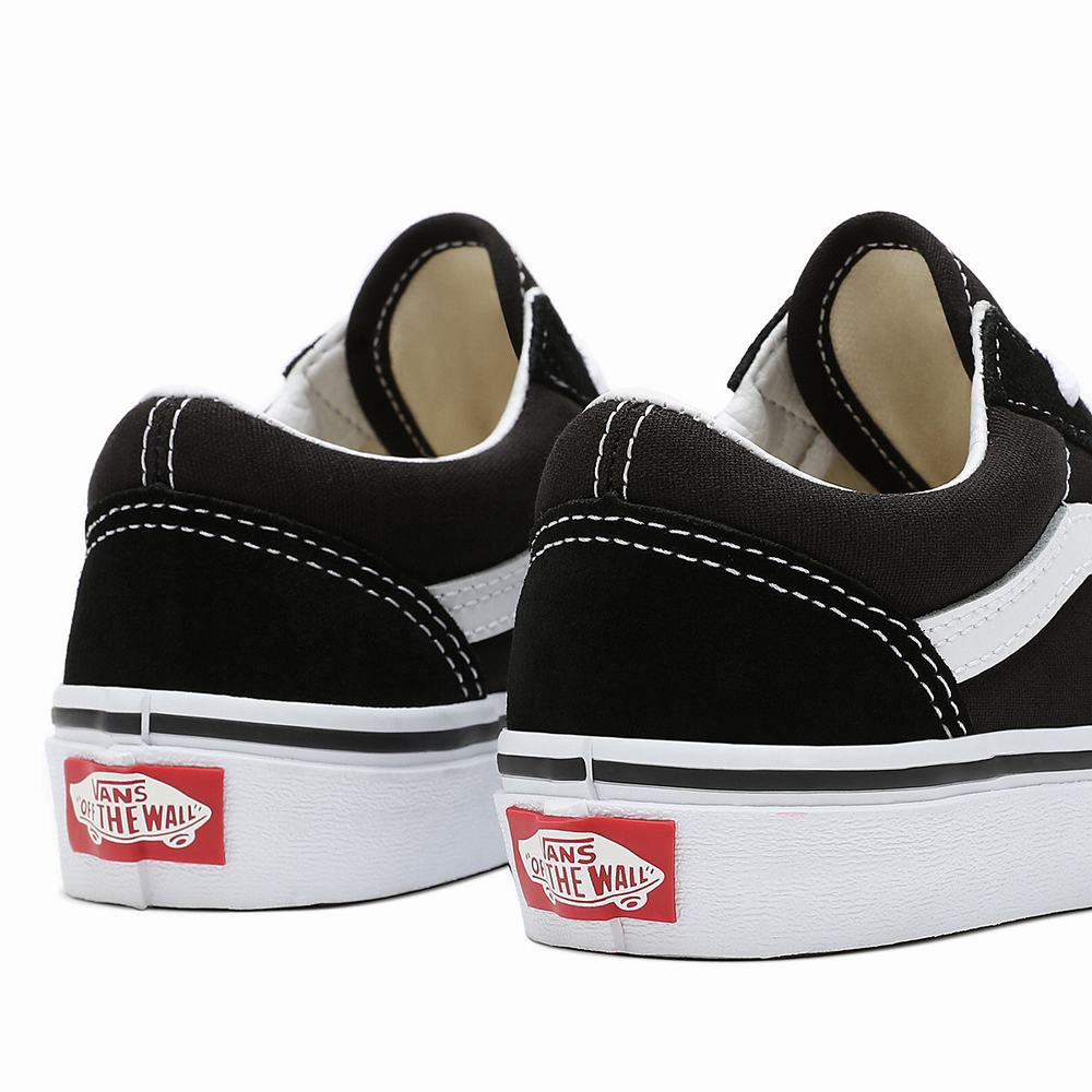 Kids' Vans Old Skool (4-8 years) Sneakers Black | USA08169