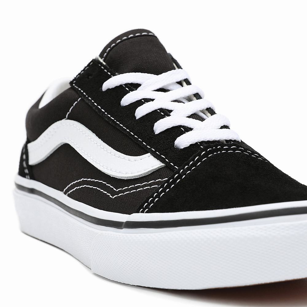 Kids' Vans Old Skool (4-8 years) Sneakers Black | USA08169