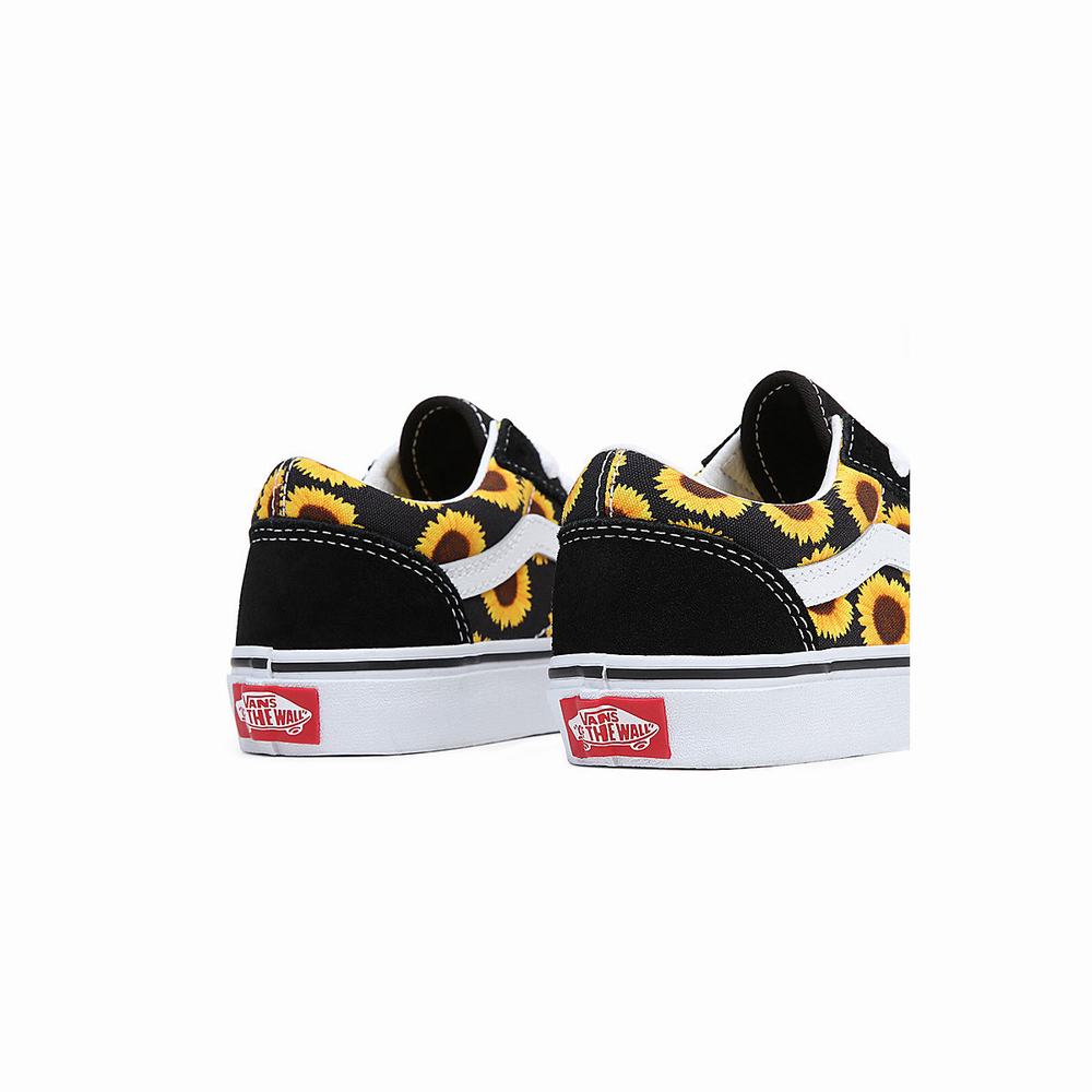 Kids' Vans Old Skool (4-8 years) Sneakers Black | USA10836