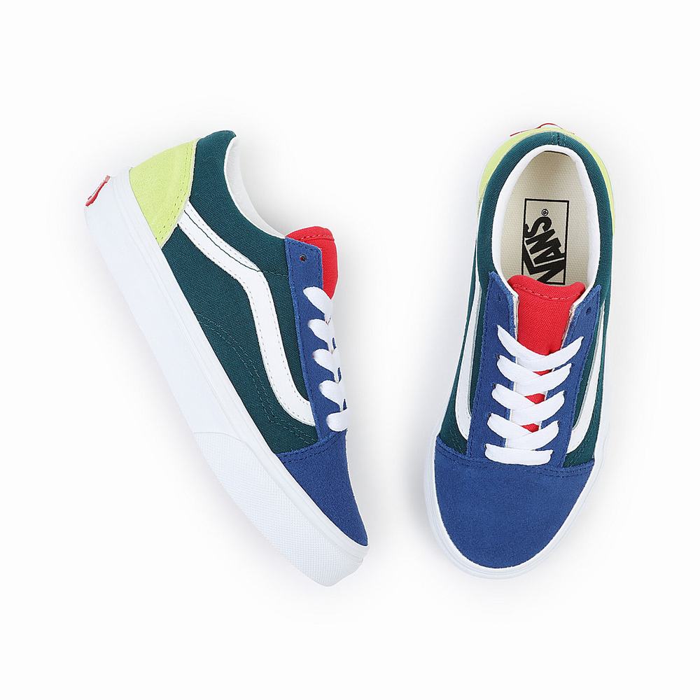 Kids' Vans Old Skool (4-8 years) Sneakers Multicolor | USA42081