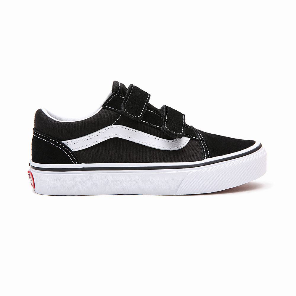 Kids' Vans Old Skool (4-8 years) Sneakers Black | USA43870