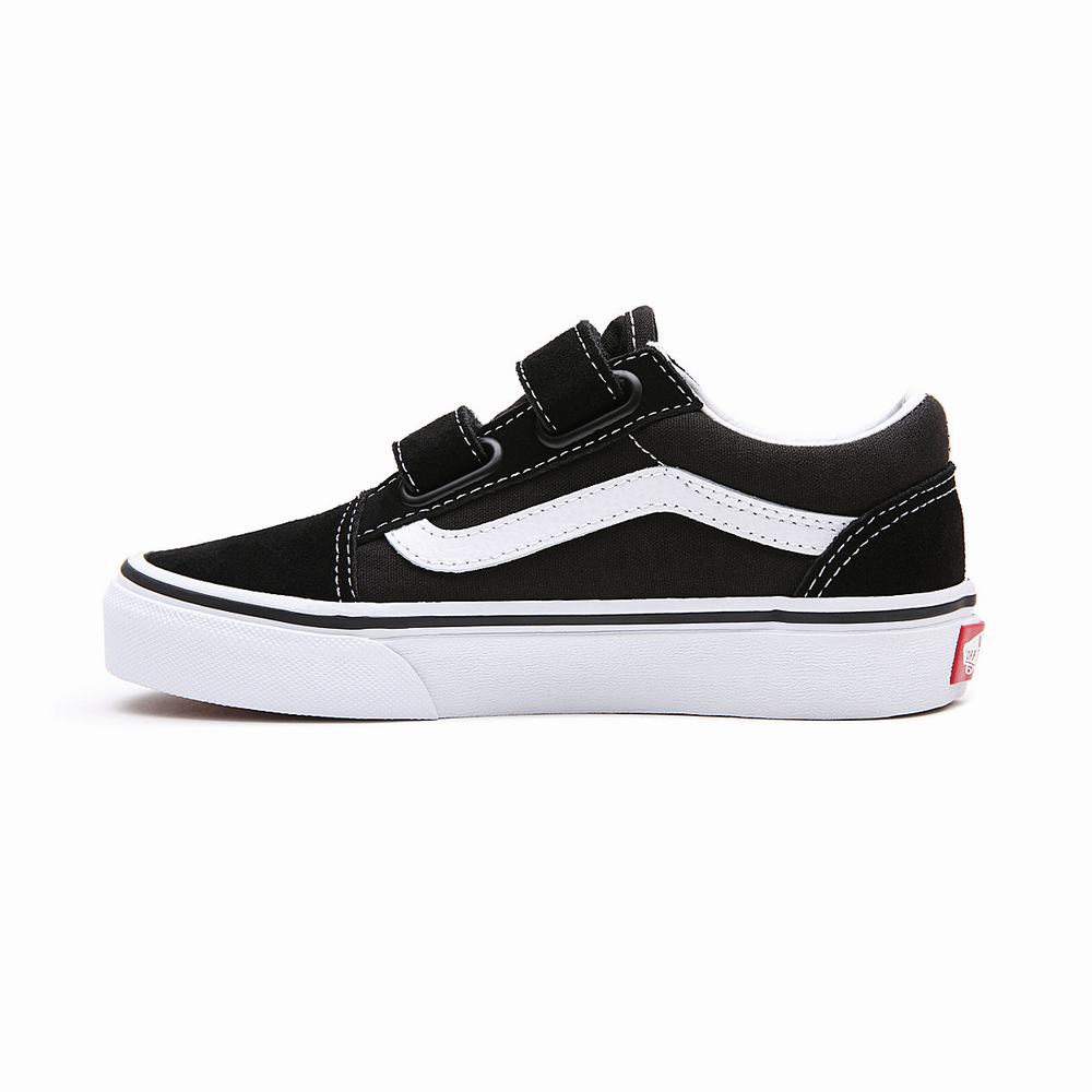 Kids' Vans Old Skool (4-8 years) Sneakers Black | USA43870