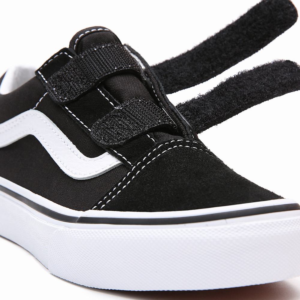 Kids' Vans Old Skool (4-8 years) Sneakers Black | USA43870