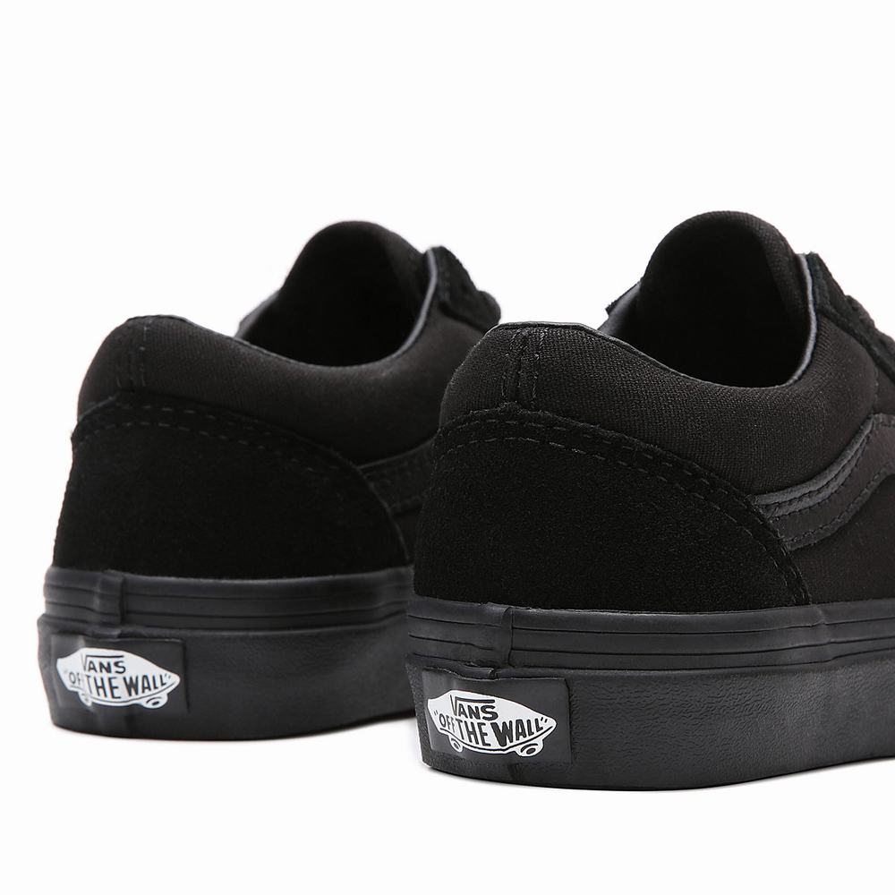 Kids' Vans Old Skool (4-8 years) Sneakers Black | USA56802