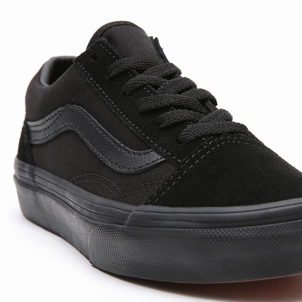 Kids' Vans Old Skool (4-8 years) Sneakers Black | USA56802