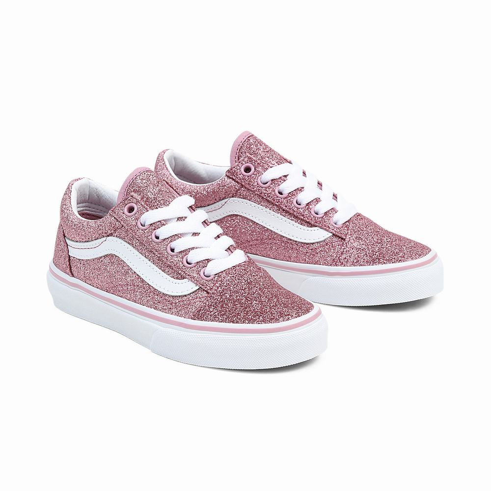 Kids\' Vans Old Skool (4-8 years) Sneakers Pink | USA60895