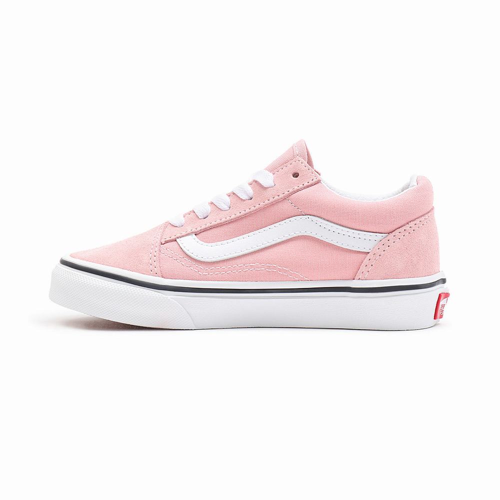 Kids' Vans Old Skool (4-8 years) Sneakers Pink | USA84093