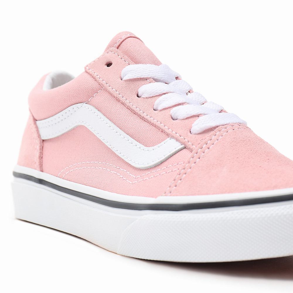 Kids' Vans Old Skool (4-8 years) Sneakers Pink | USA84093