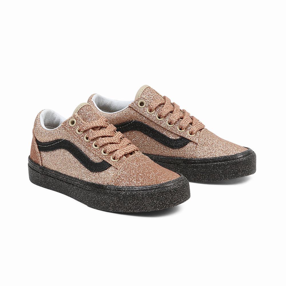 Kids\' Vans Old Skool (4-8 years) Sneakers Rose / Gold | USA93647