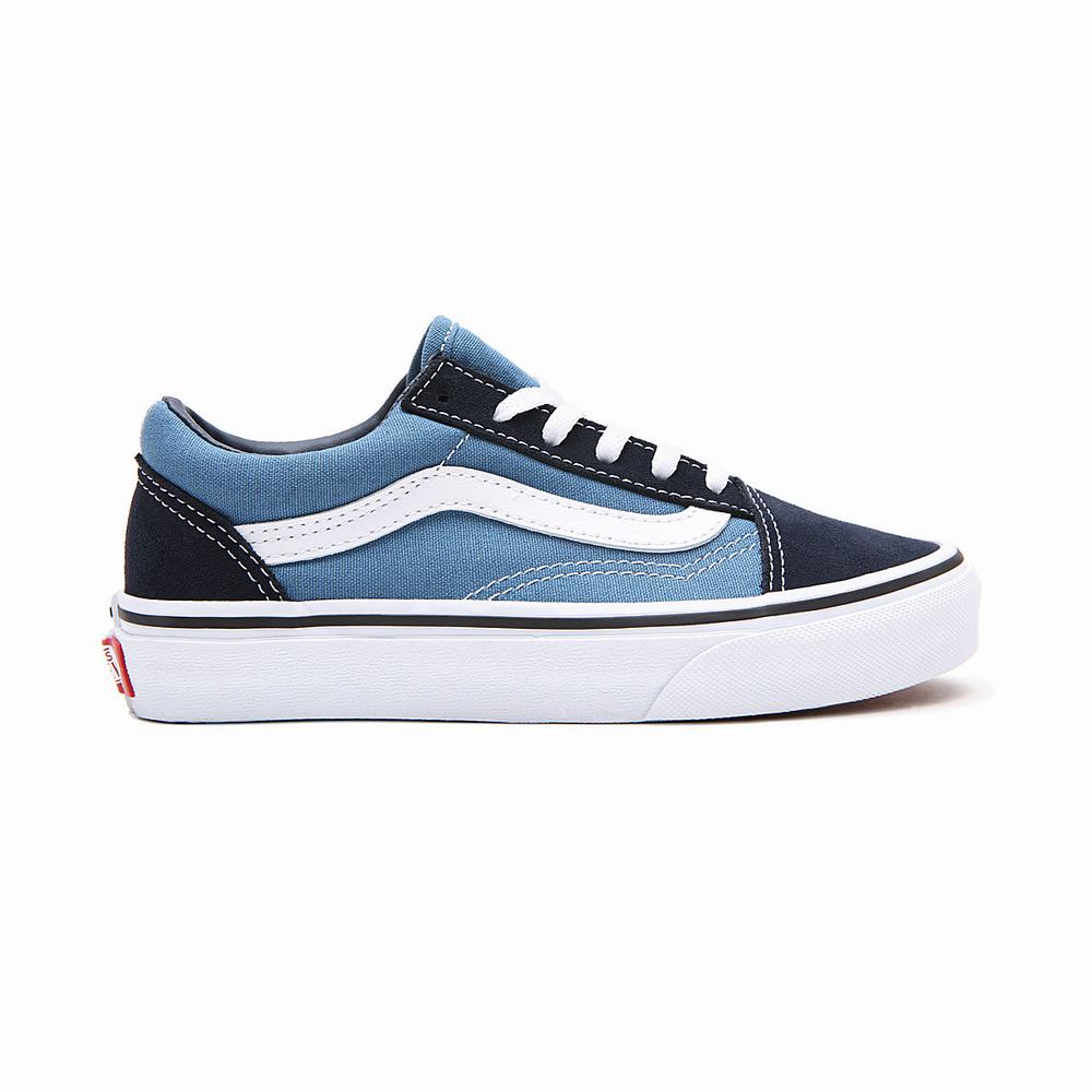 Kids' Vans Old Skool (4-8 years) Sneakers Navy | USA97163