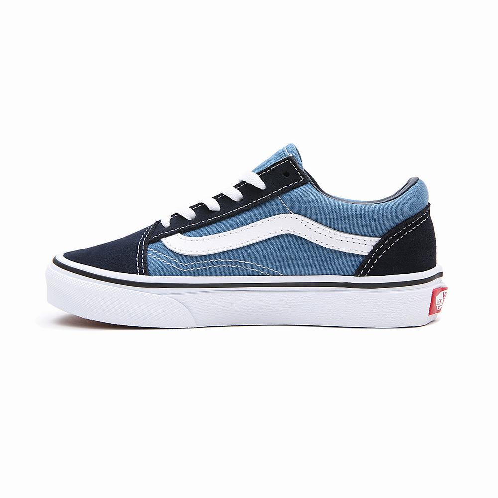 Kids' Vans Old Skool (4-8 years) Sneakers Navy | USA97163