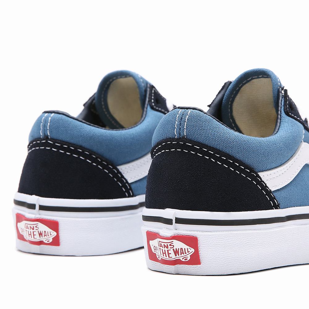 Kids' Vans Old Skool (4-8 years) Sneakers Navy | USA97163