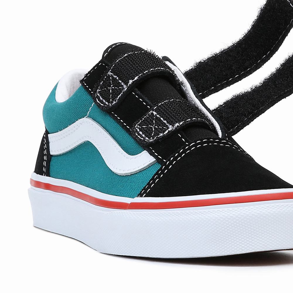 Kids' Vans Old Skool V (4-8 years) Sneakers Multicolor | USA08471