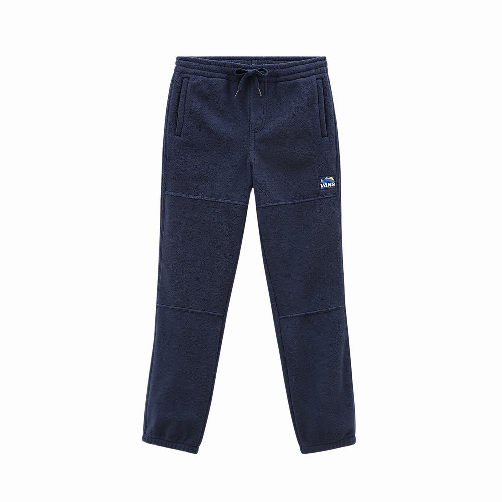 Kids' Vans Polar Fleece (8-14 years) Pants Blue | USA42530