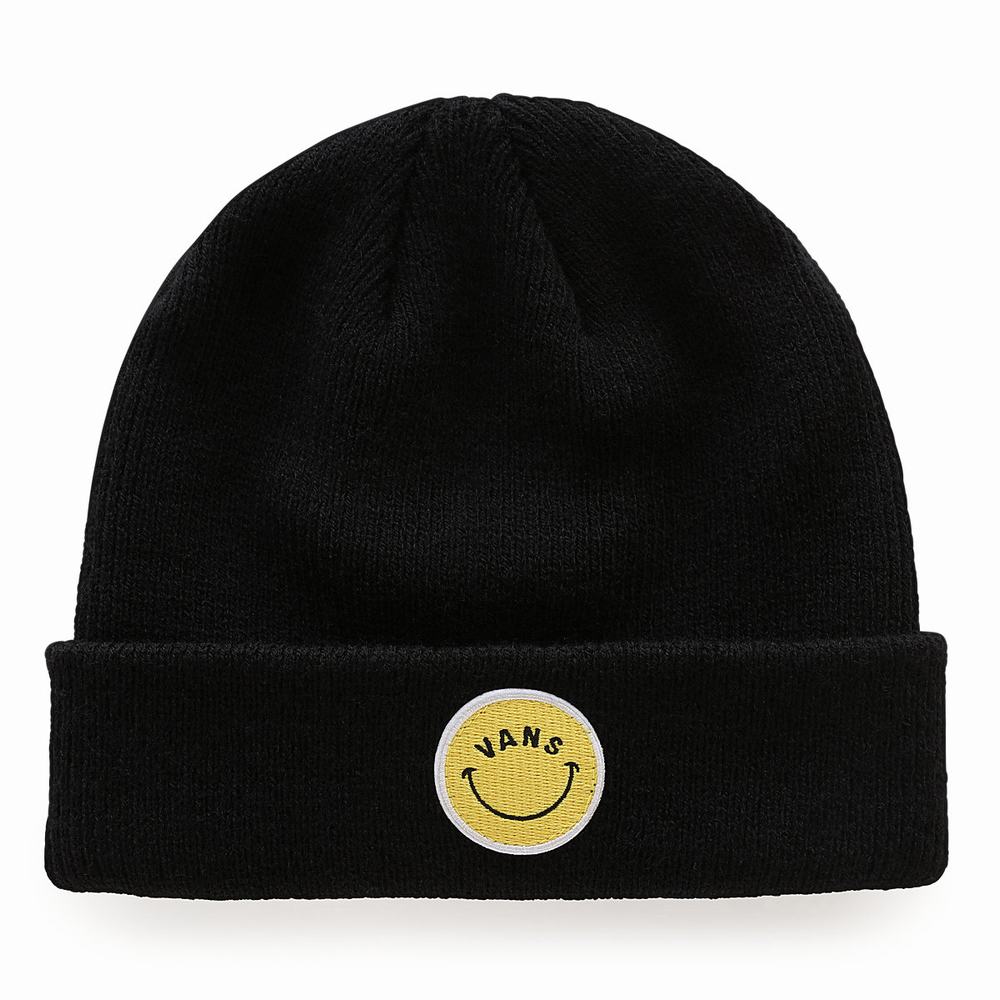 Kids\' Vans Radiate Beanie Black | USA68314