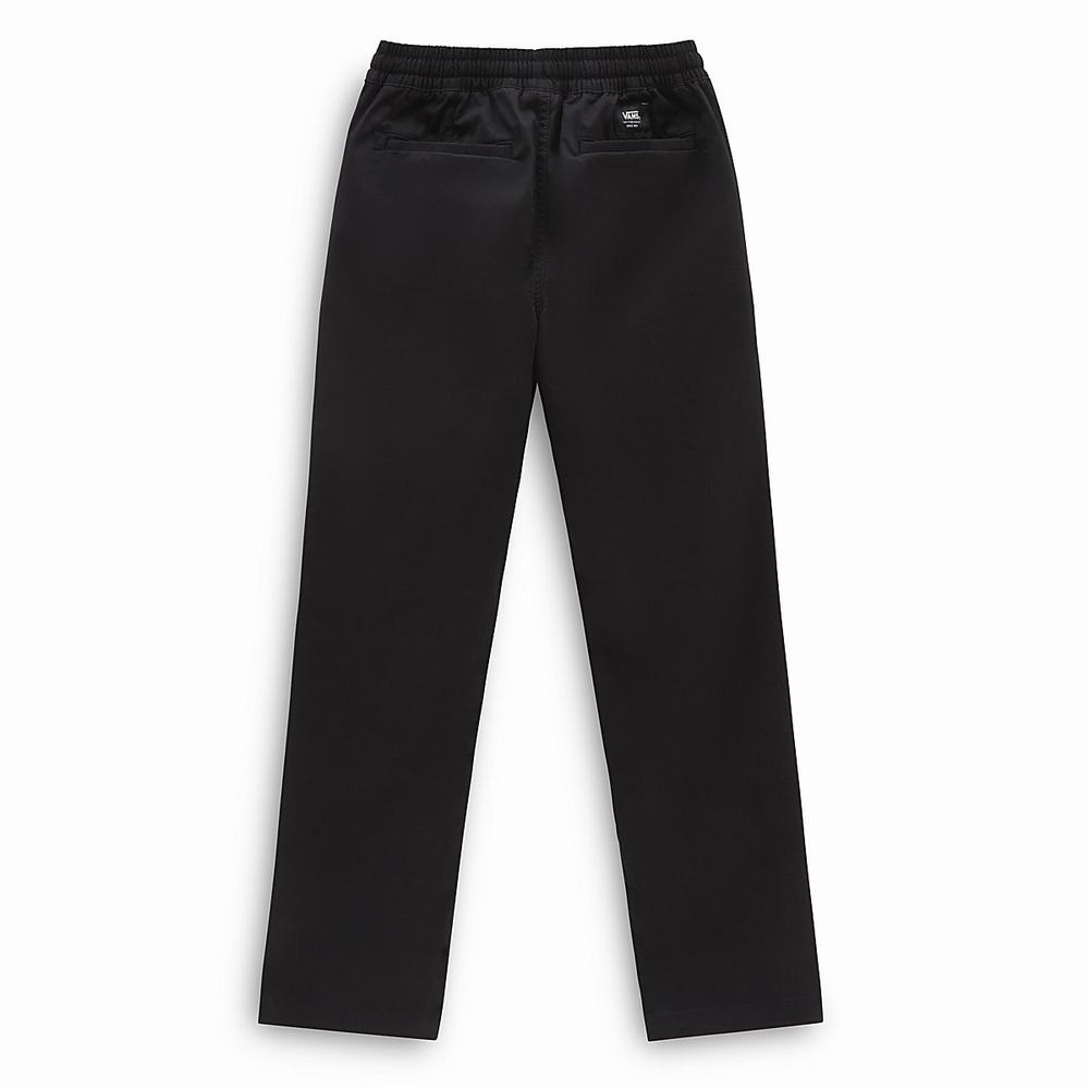 Kids' Vans Range Elastic Waist (8-14 years) Pants Black | USA65037