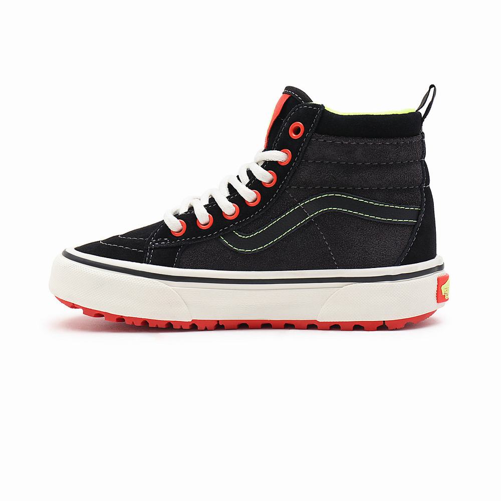 Kids' Vans Sk8-Hi MTE-1 (4-8 years) Sneakers Black / Grey | USA04937