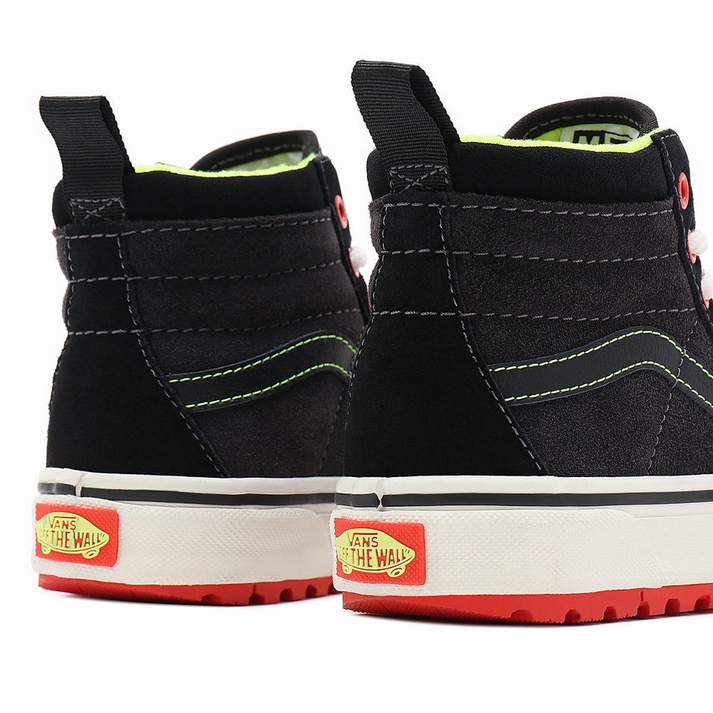 Kids' Vans Sk8-Hi MTE-1 (4-8 years) Sneakers Black / Grey | USA04937