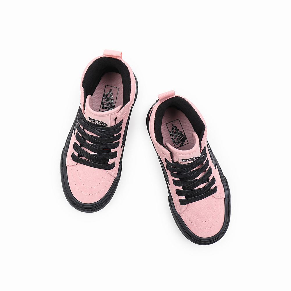 Kids' Vans Sk8-Hi MTE-1 (4-8 years) Sneakers Pink | USA48316