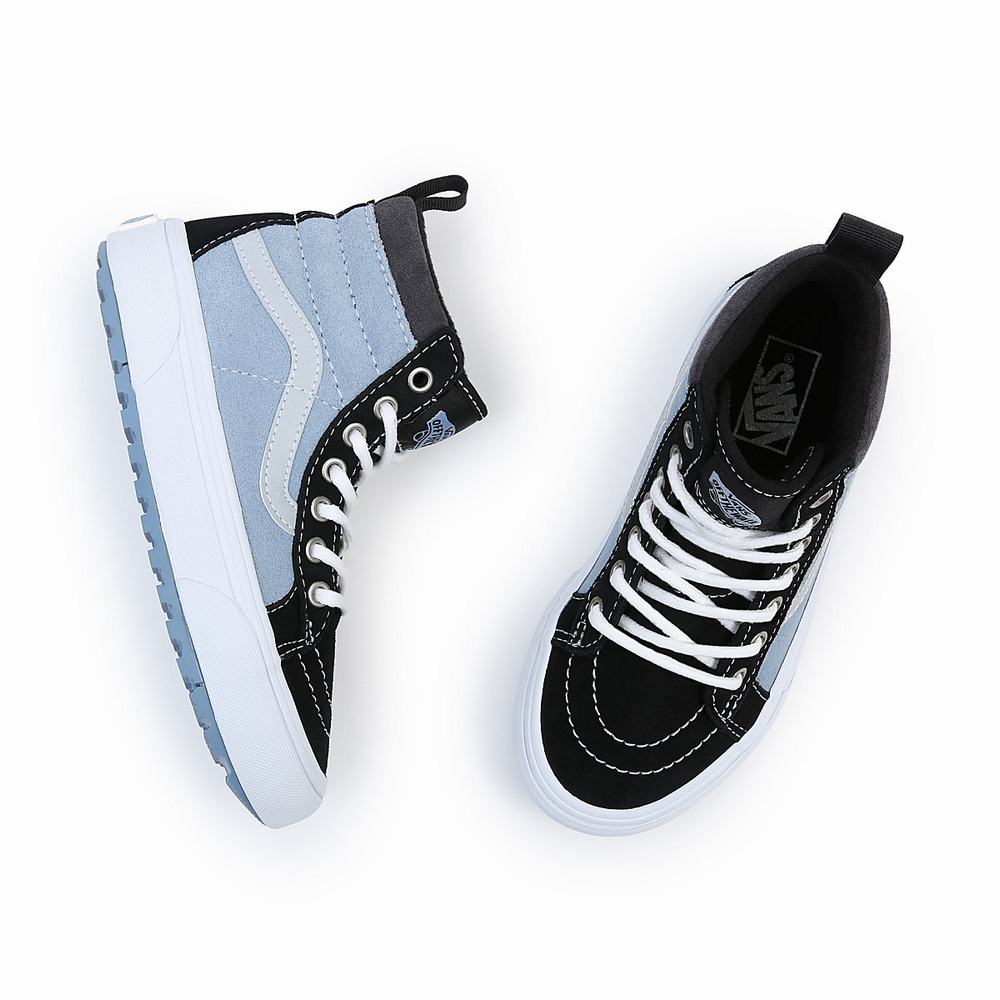 Kids' Vans Sk8-Hi MTE-1 (4-8 years) Sneakers Blue / Black | USA65140