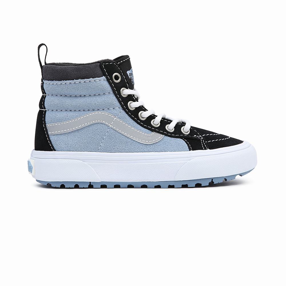 Kids' Vans Sk8-Hi MTE-1 (4-8 years) Sneakers Blue / Black | USA65140