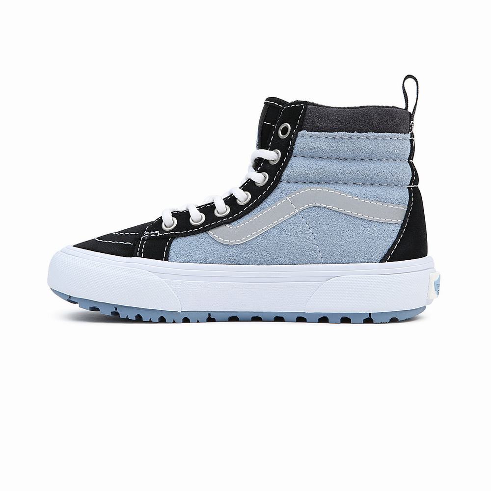 Kids' Vans Sk8-Hi MTE-1 (4-8 years) Sneakers Blue / Black | USA65140