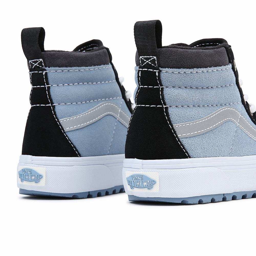 Kids' Vans Sk8-Hi MTE-1 (4-8 years) Sneakers Blue / Black | USA65140