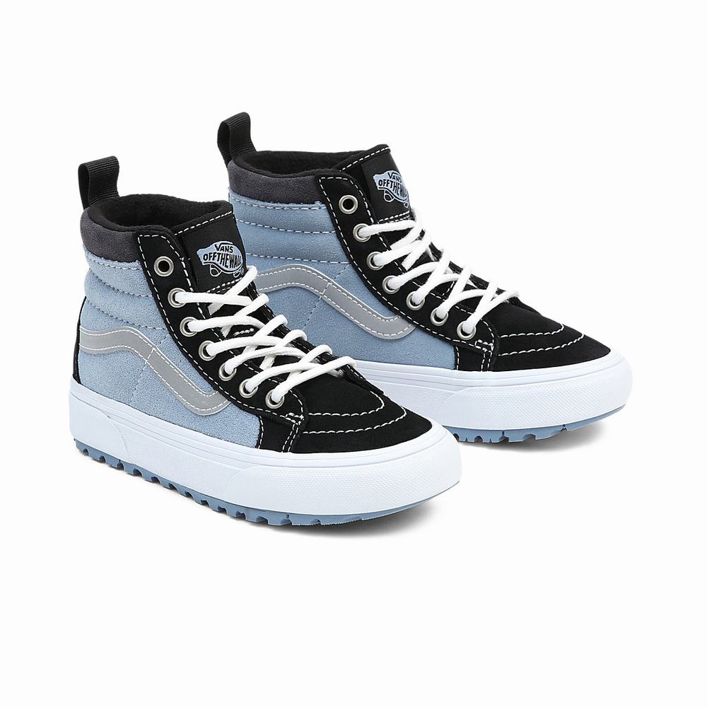 Kids\' Vans Sk8-Hi MTE-1 (4-8 years) Sneakers Blue / Black | USA65140