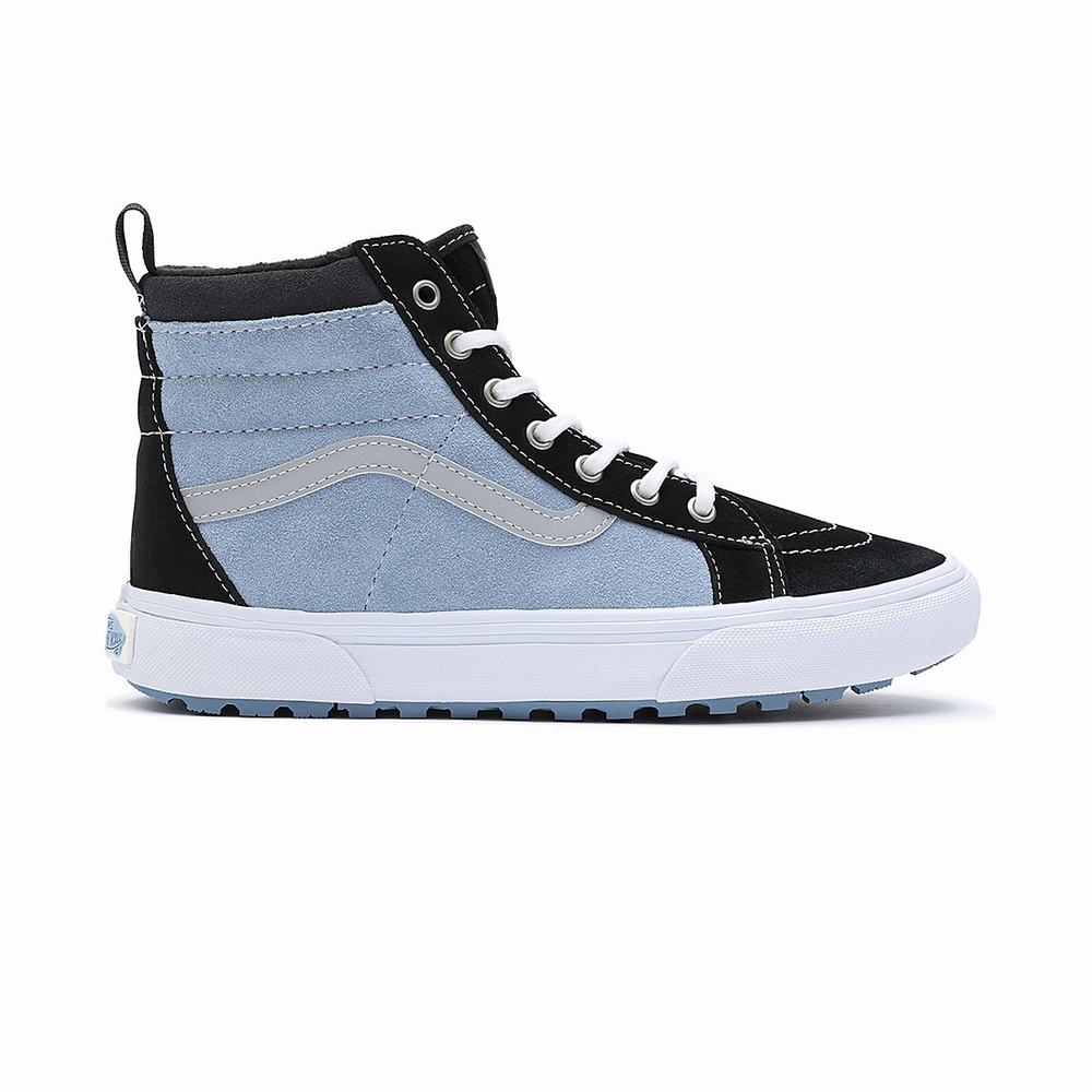 Kids' Vans Sk8-Hi MTE-1 (8-14 years) Sneakers Blue / Black | USA15329