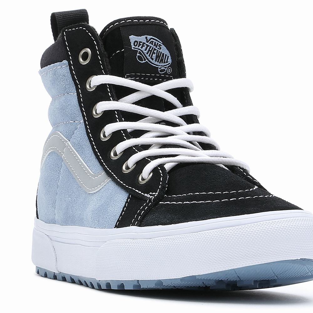 Kids' Vans Sk8-Hi MTE-1 (8-14 years) Sneakers Blue / Black | USA15329