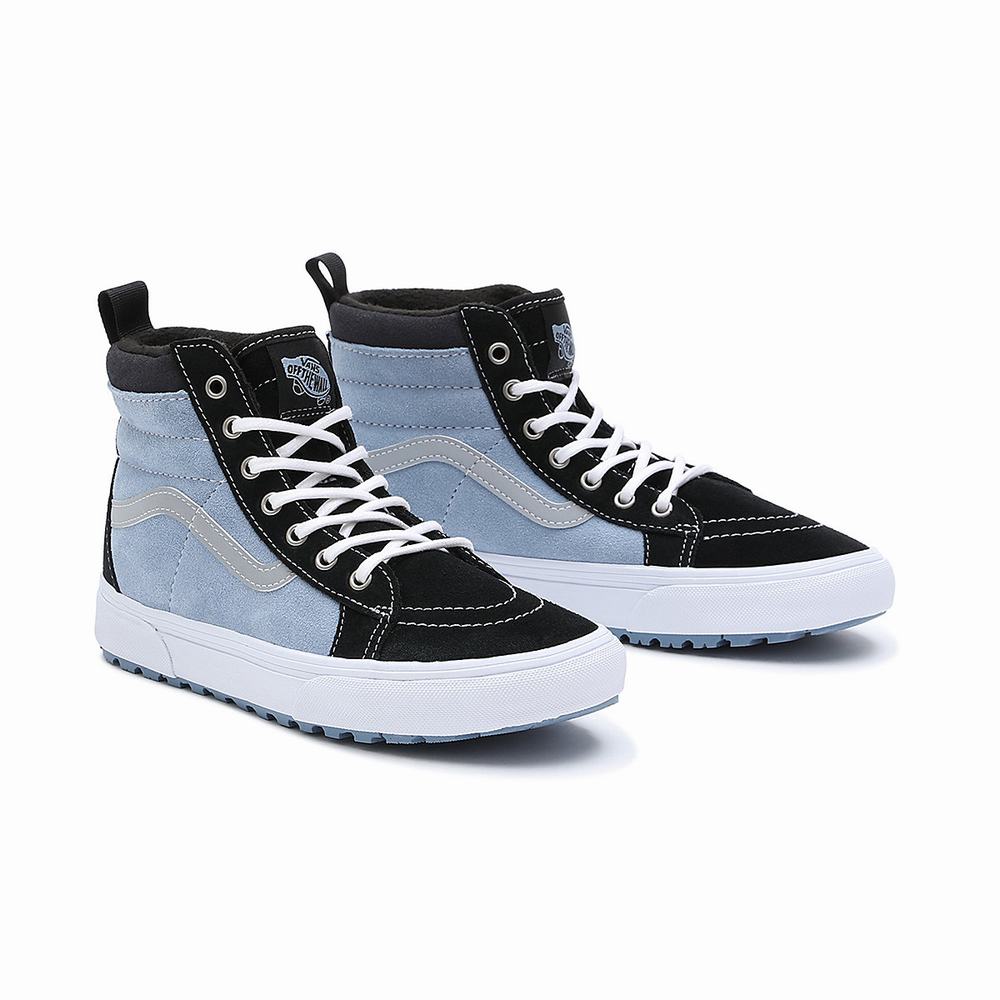 Kids\' Vans Sk8-Hi MTE-1 (8-14 years) Sneakers Blue / Black | USA15329