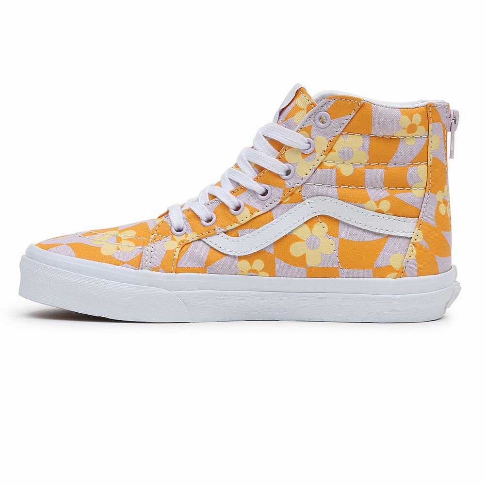 Kids' Vans Sk8-Hi Zip (8-14 years) Sneakers Multicolor | USA05947