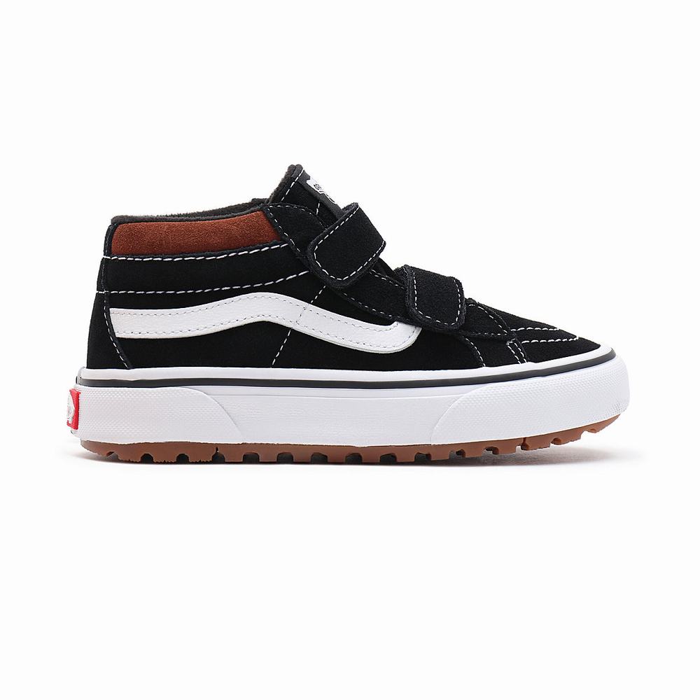 Kids' Vans Sk8-Mid Reissue MTE-1 V (4-8 years) Sneakers Black | USA07415