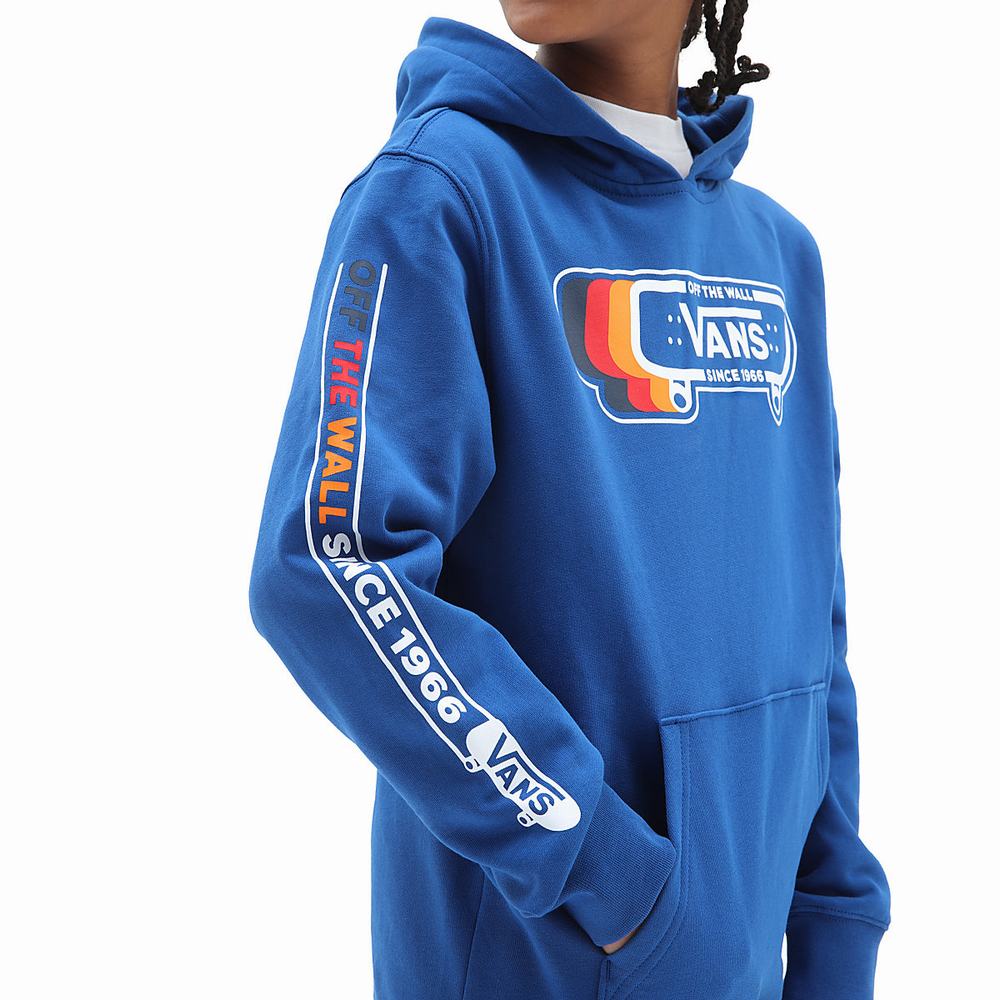 Kids' Vans Sk8 Since 1966 (8-14 years) Hoodie Blue | USA89352