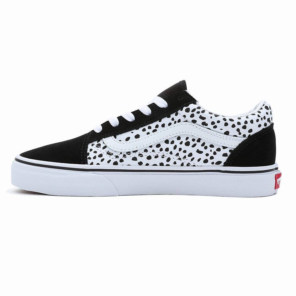 Kids' Vans Skool (8-14 years) Sneakers Black / White | USA87396