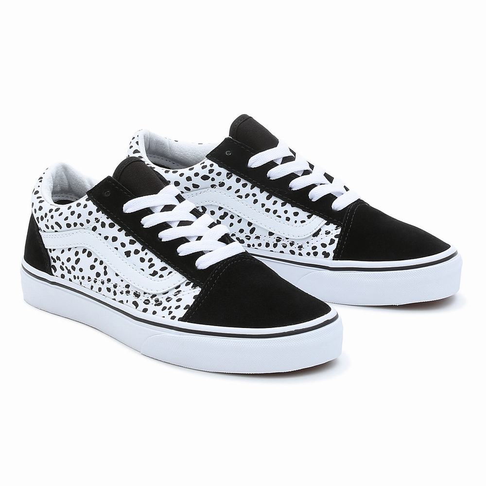 Kids\' Vans Skool (8-14 years) Sneakers Black / White | USA87396