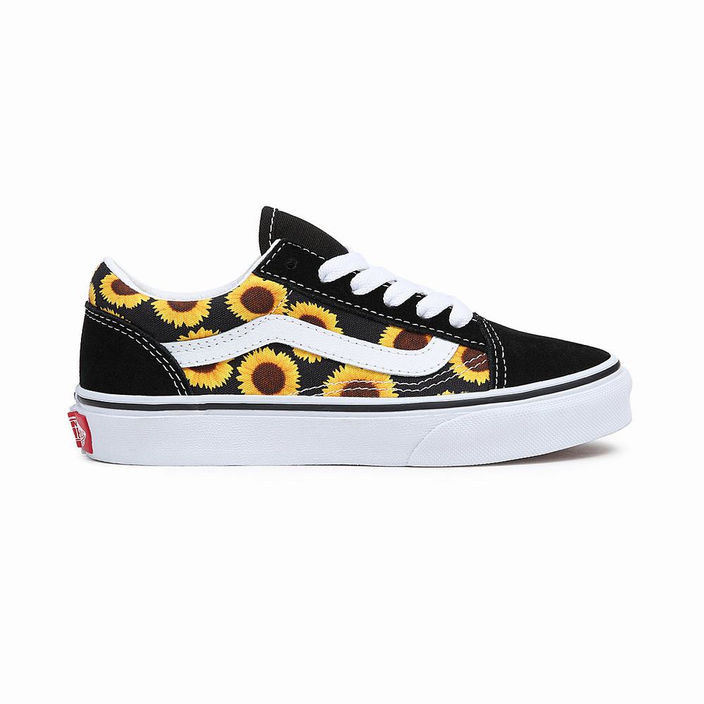 Kids' Vans Skool (8-14 years) Sneakers Black | USA87460