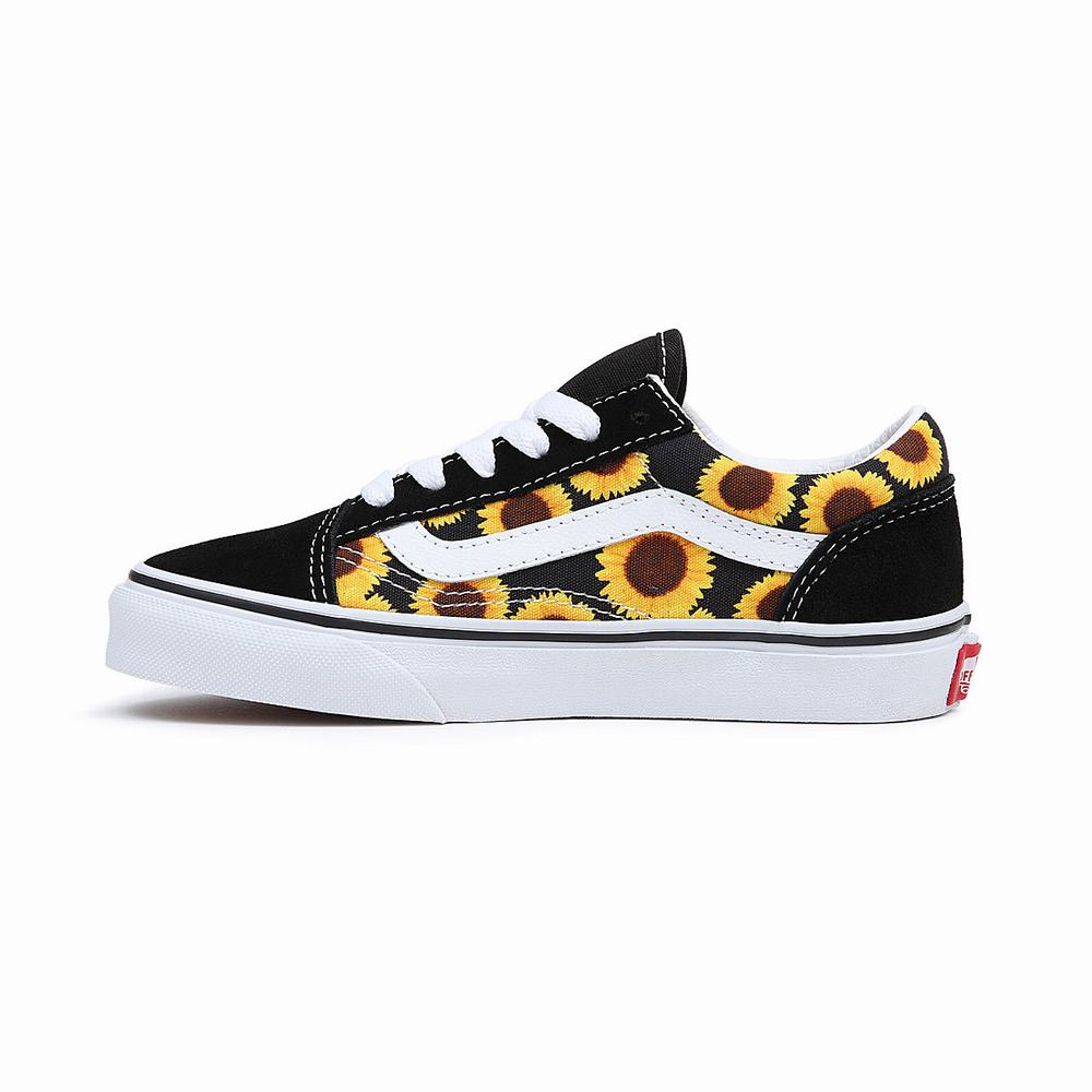 Kids' Vans Skool (8-14 years) Sneakers Black | USA87460