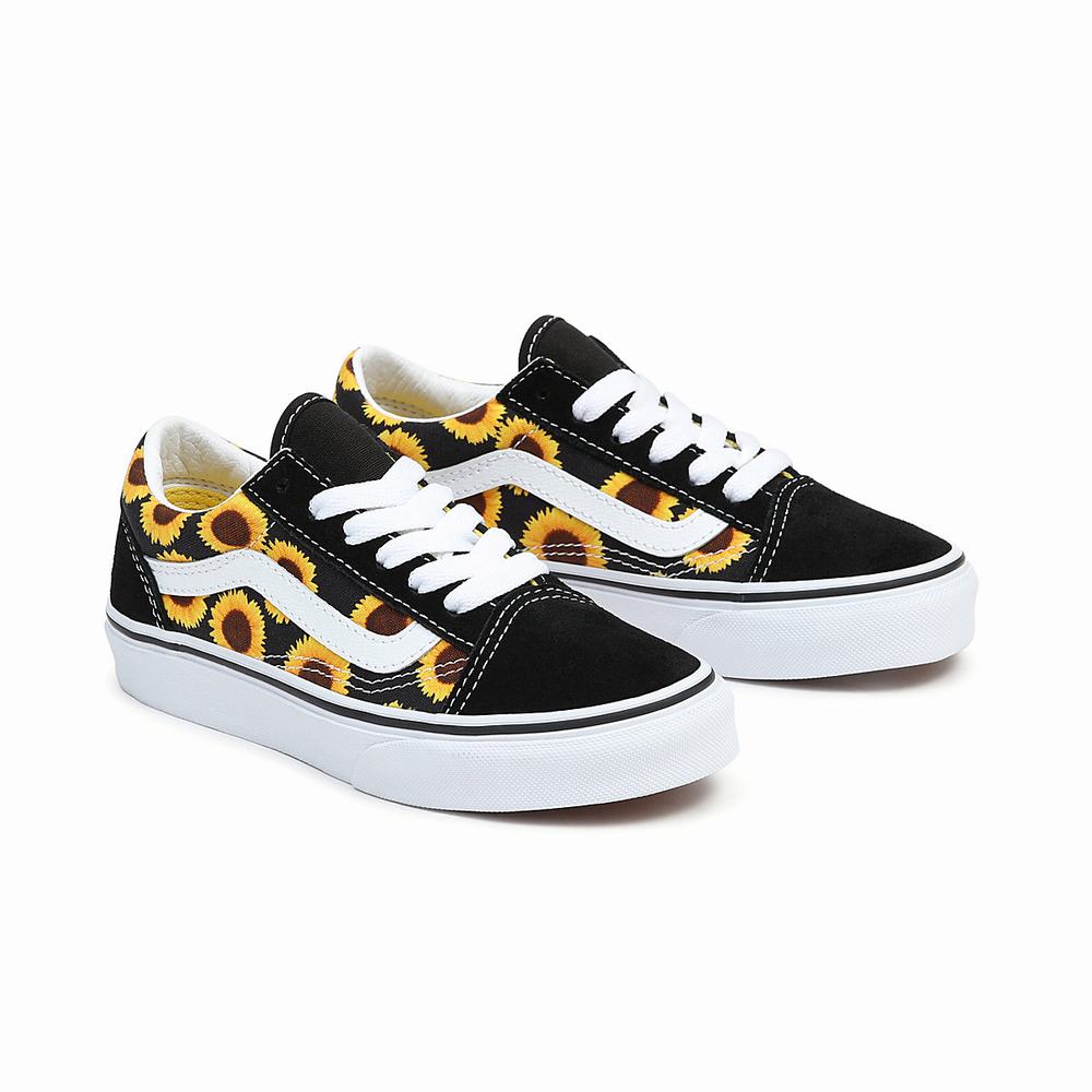 Kids\' Vans Skool (8-14 years) Sneakers Black | USA87460