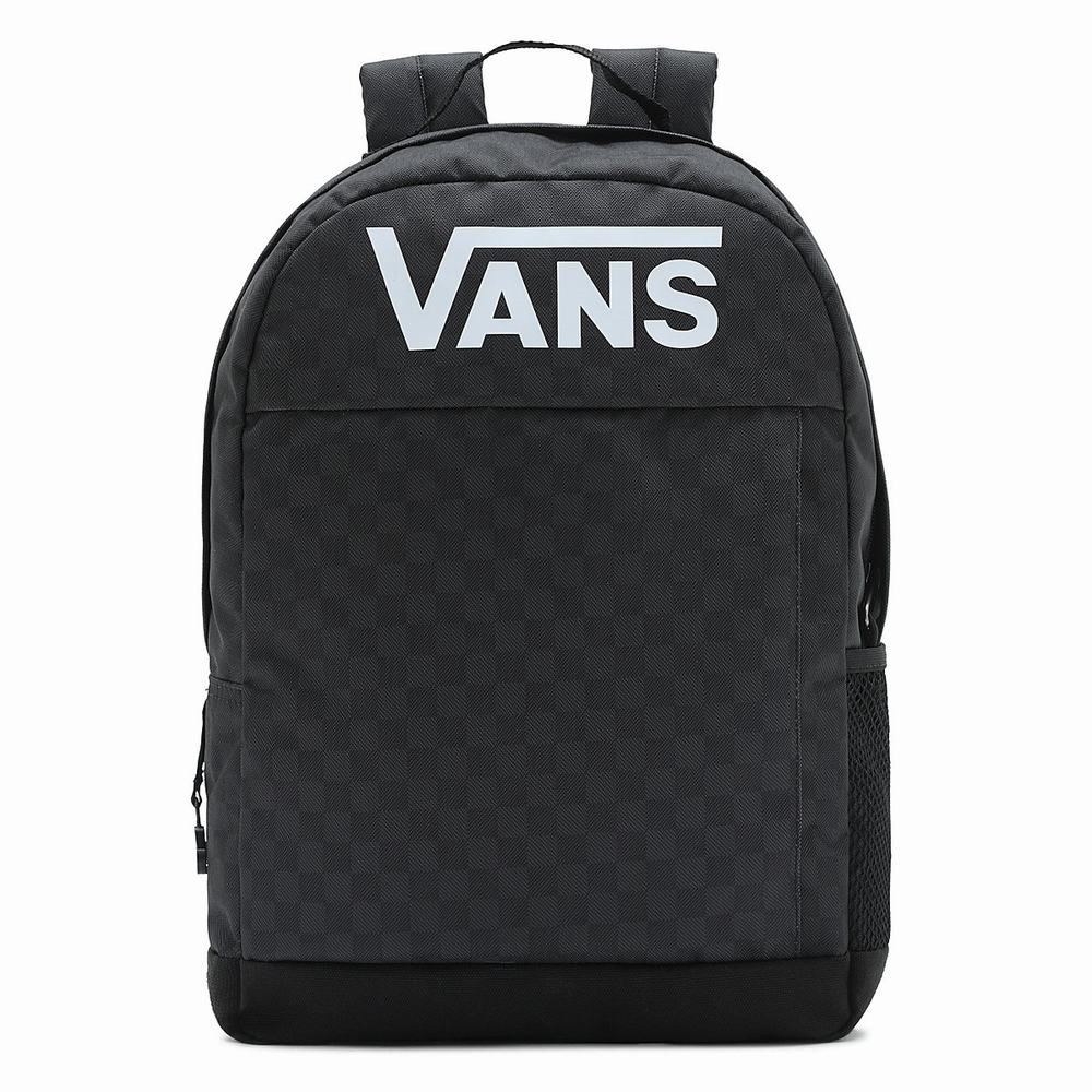 Kids' Vans Skool Backpacks Black | USA02174