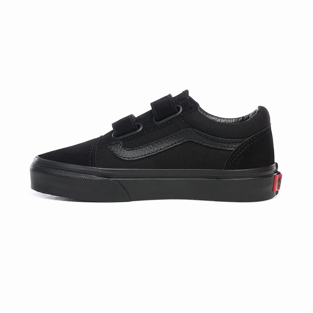 Kids' Vans Skool V (8-14+ years) Sneakers Black | USA36740