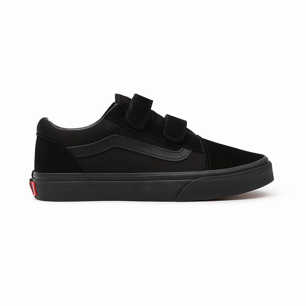 Kids' Vans Skool V (8-14+ years) Sneakers Black | USA36740