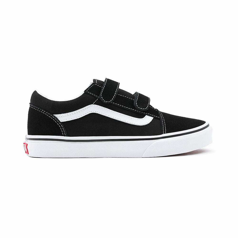 Kids' Vans Skool V (8-14+ years) Sneakers Black | USA82901