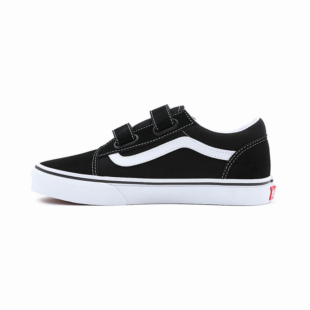 Kids' Vans Skool V (8-14+ years) Sneakers Black | USA82901