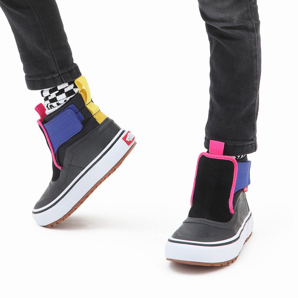 Kids' Vans Slip-On Hi Terrain V MTE-1 (4-8 years) Sneakers Black / Multicolor | USA05879