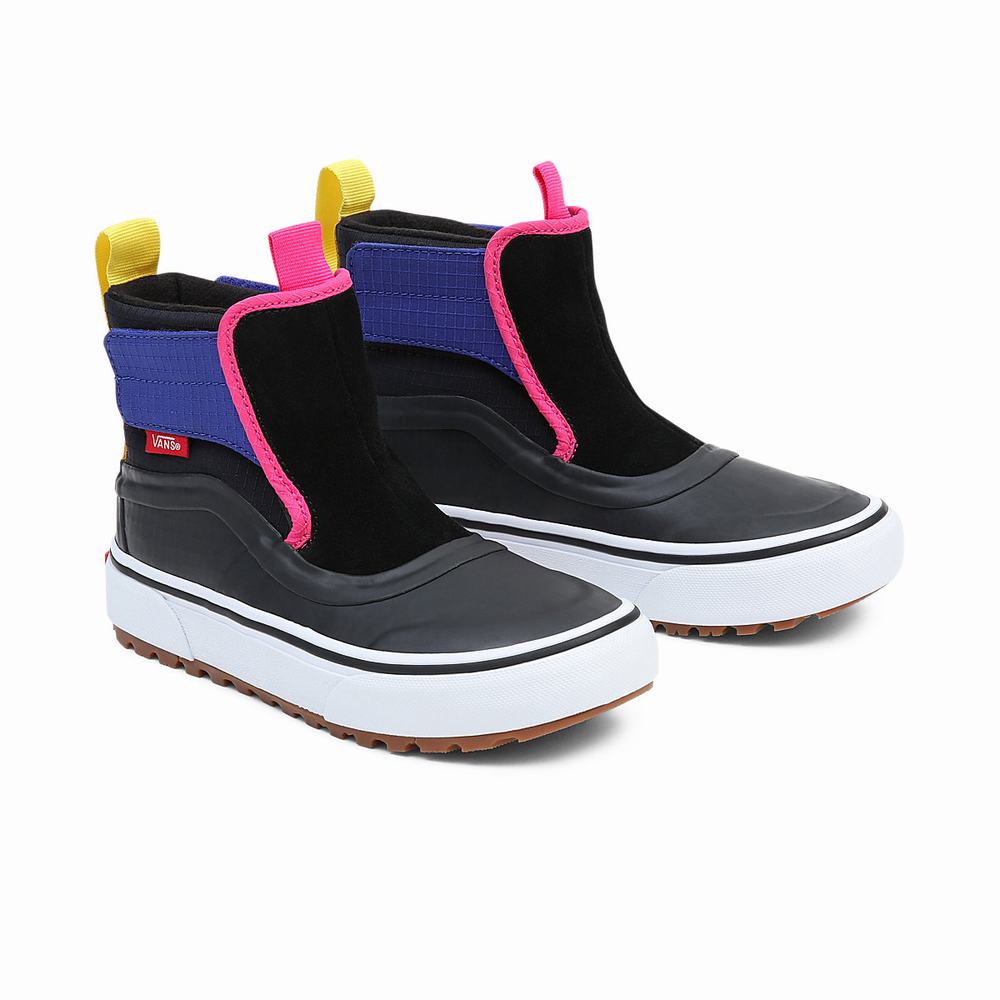 Kids\' Vans Slip-On Hi Terrain V MTE-1 (4-8 years) Sneakers Black / Multicolor | USA05879