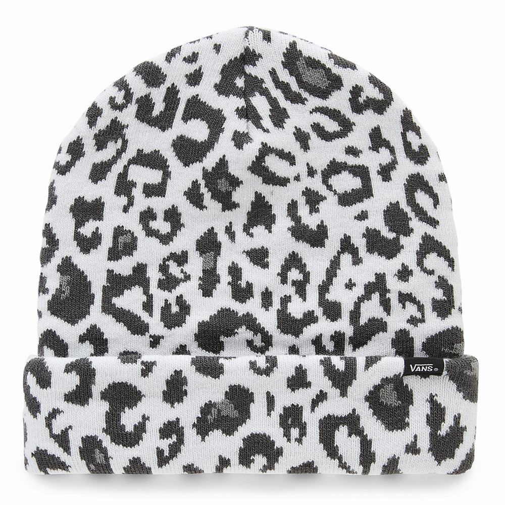 Kids\' Vans Snow Leopard Beanie Brown | USA29307