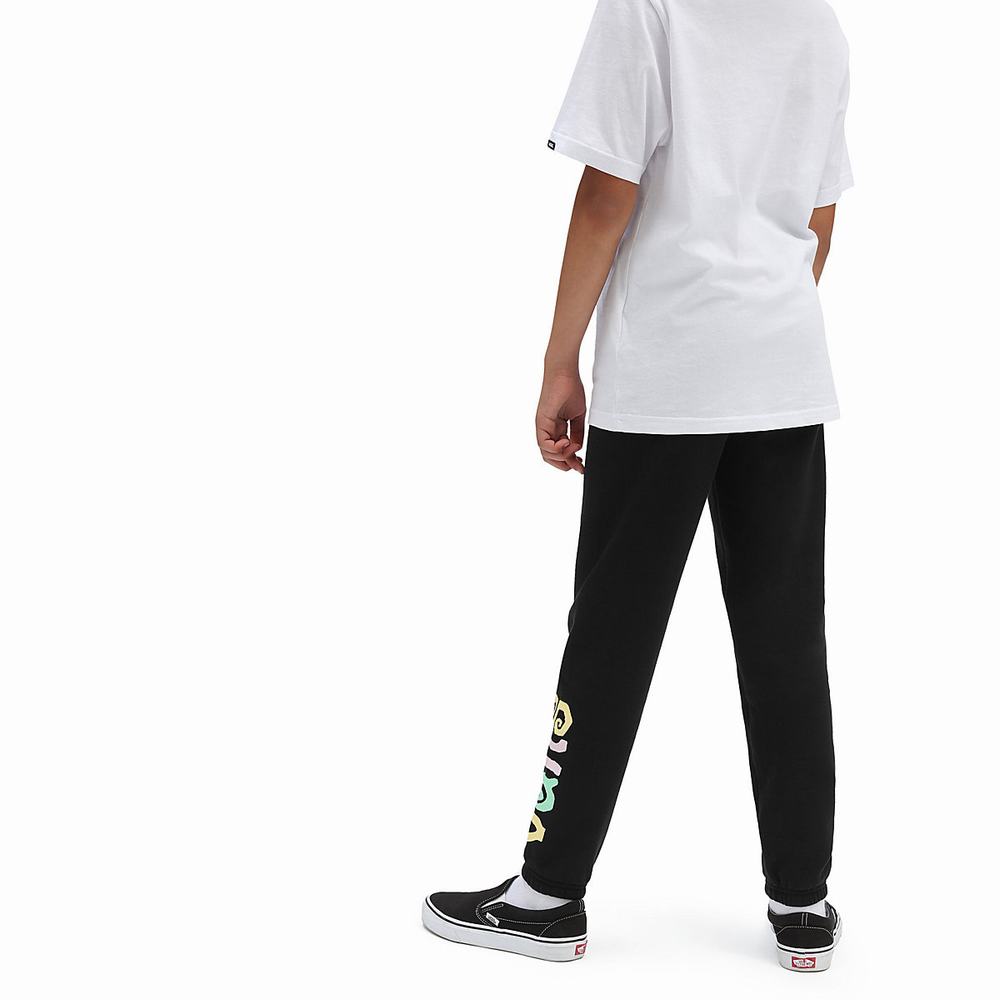 Kids' Vans Sun Sider Sweats (8-14 years) Pants Black | USA58243