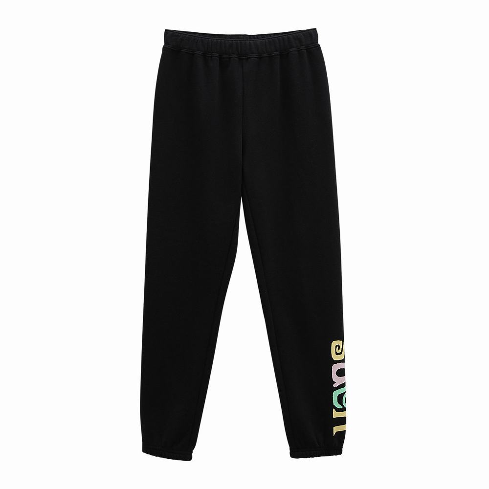 Kids' Vans Sun Sider Sweats (8-14 years) Pants Black | USA58243